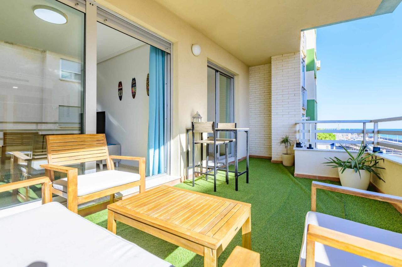 Apart Port Arenal Con Terraza Y Piscina Burriana Exteriér fotografie