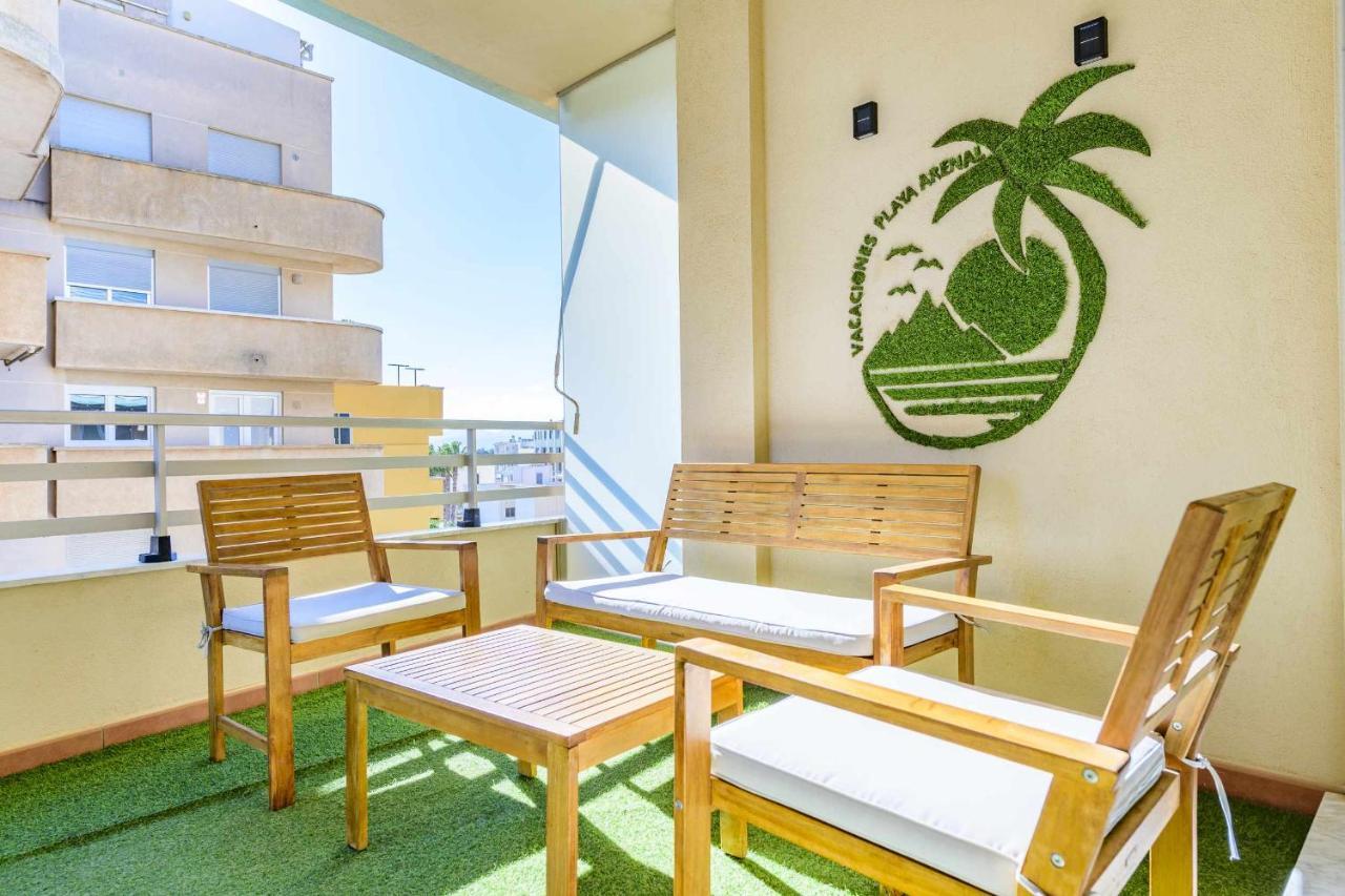 Apart Port Arenal Con Terraza Y Piscina Burriana Exteriér fotografie