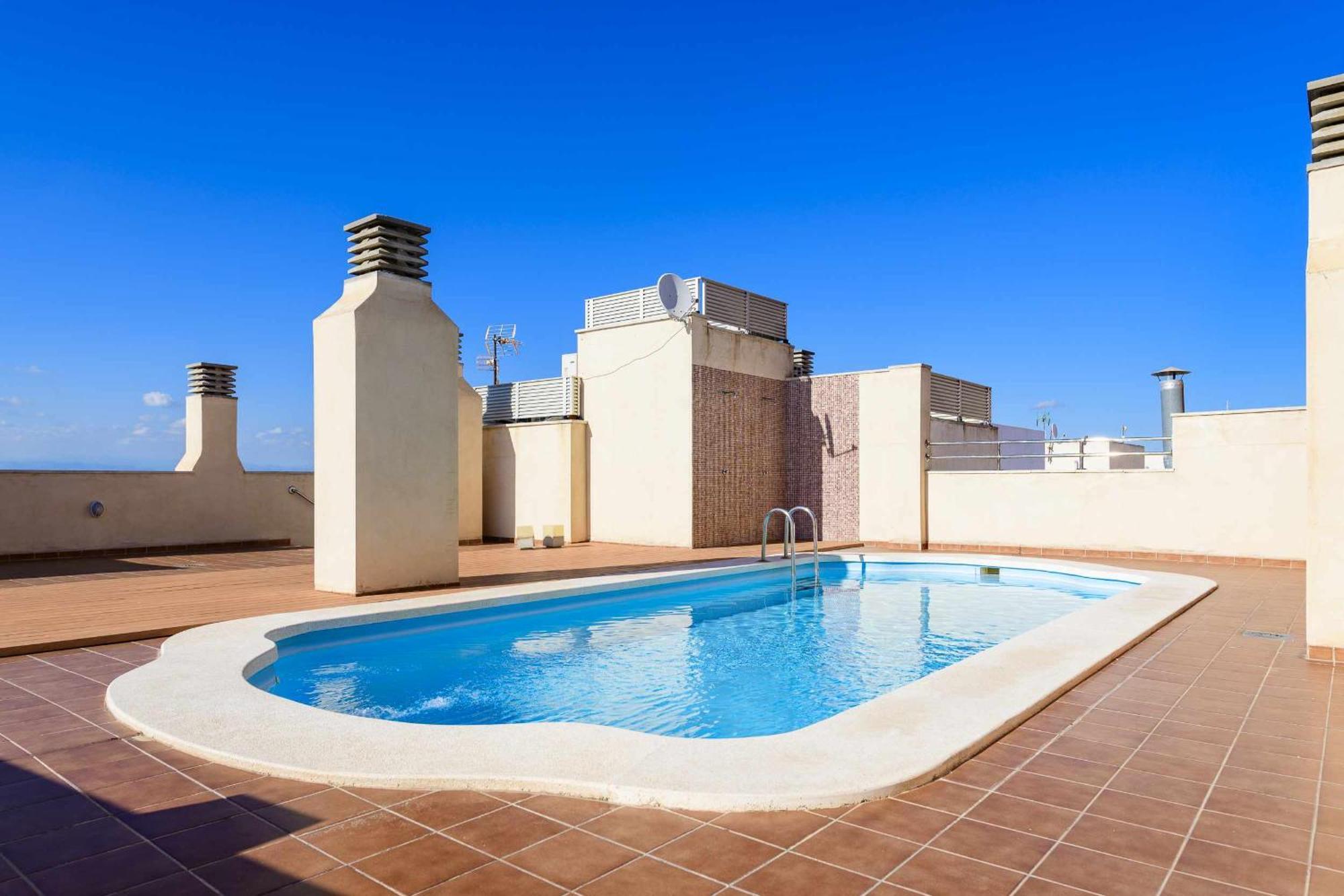 Apart Port Arenal Con Terraza Y Piscina Burriana Exteriér fotografie