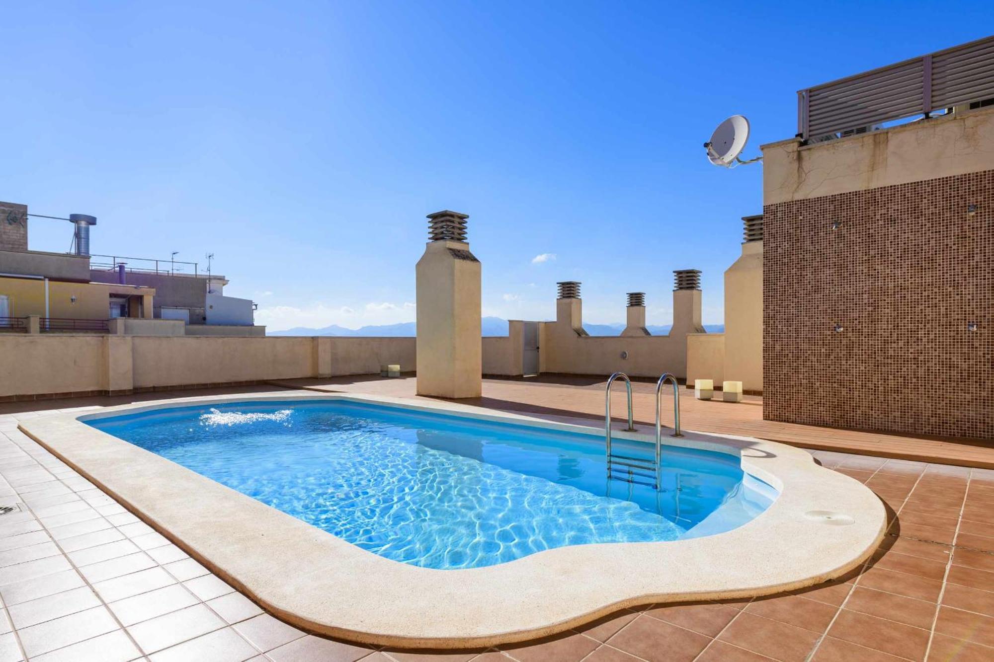 Apart Port Arenal Con Terraza Y Piscina Burriana Exteriér fotografie